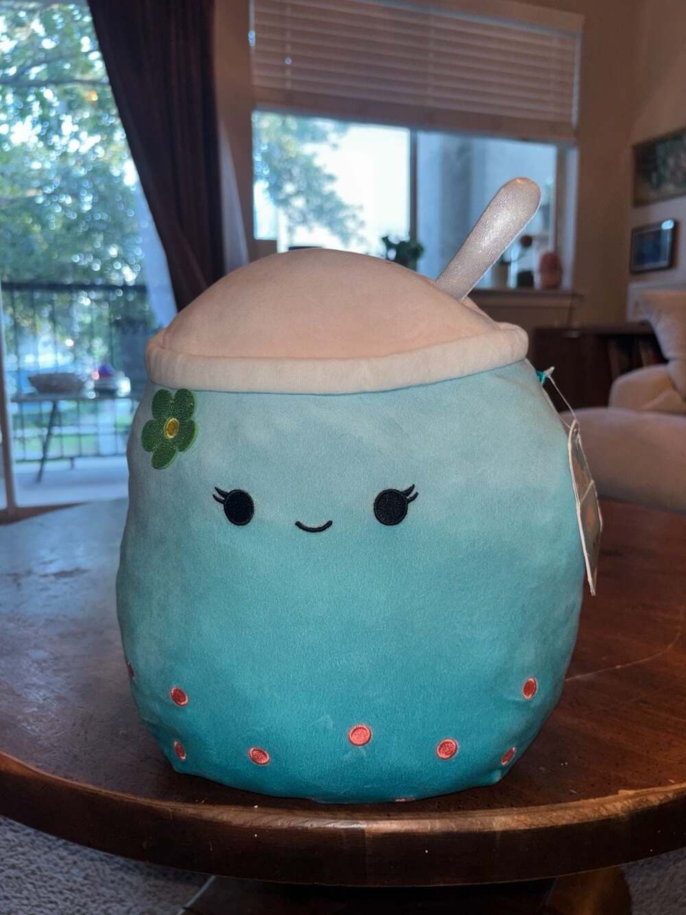 Squishmallows Jakarria the Blue Boba Tea Plush